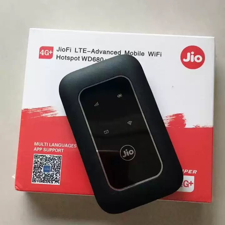 Jio WD680S 4G LTE Advanced Mobile WiFi Hotspot Pocket Router