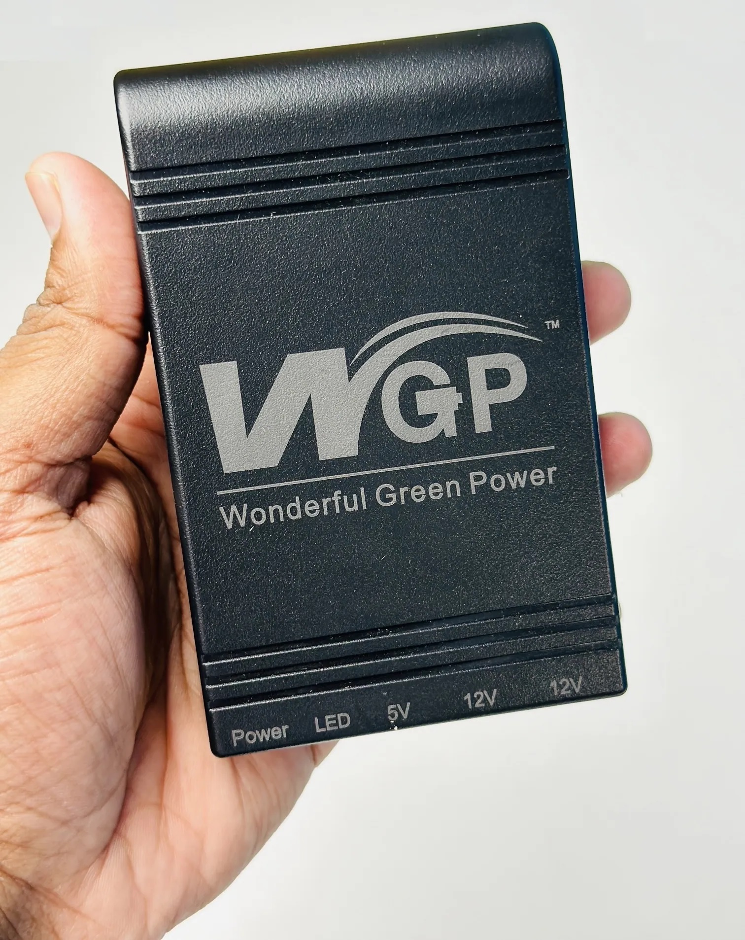Update Version WGP mini UPS 10400mAh – 5/12/12V – With 1 Year Warranty – Black